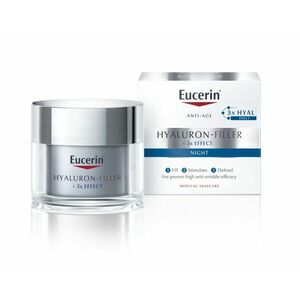 Eucerin Hyaluron-Filler + 3x Effect noční krém proti vráskám 50 ml obraz