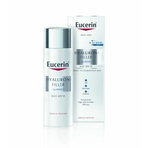 Eucerin Hyaluron-Filler + 3x Effect denní krém pro normální a smíšenou pleť 50 ml obraz