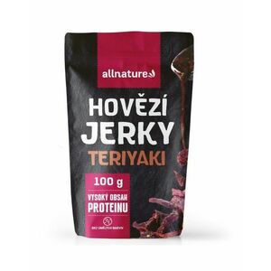 Allnature BEEF Teriyaki Jerky sušené hovězí maso 100 g obraz