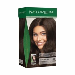 NATURIGIN Organic Based 100% Permanent Hair Colours Dark Brown 3.0 barva na vlasy 115 ml obraz