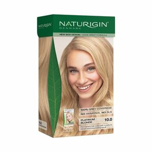 NATURIGIN Organic Based 100% Permanent Hair Colours Platinum Blonde 10.0 barva na vlasy 115 ml obraz