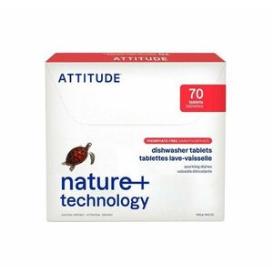 ATTITUDE Tablety do myčky bez fosfátů 70 dávek obraz