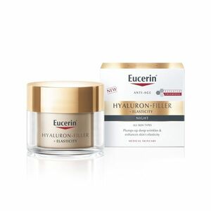 Eucerin Hyaluron-Filler + Elasticity noční krém proti vráskám 50 ml obraz