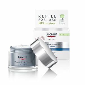 Eucerin Hyaluron-Filler + 3x Effect noční krém náhradní náplň 50 ml obraz