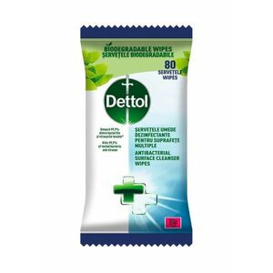 Dettol Antibakteriální ubrousky na povrchy 80 ks obraz