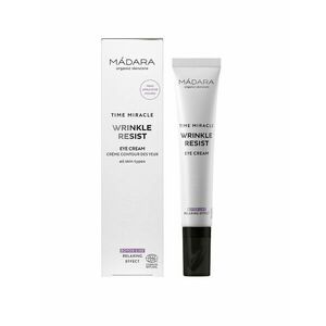 MÁDARA TIME MIRACLE Wrinkle Resist vyhlazující oční krém s aplikátorem 20 ml obraz