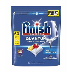 Finish Quantum All in 1 Lemon kapsle do myčky 60 ks obraz