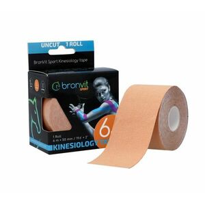 BronVit Sport Kinesio Tape classic 5 cm x 6 m tejpovací páska béžová obraz