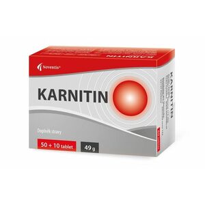 Noventis Karnitin 50+10 tablet obraz