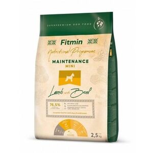 Fitmin Mini Maintenance Lamb with Beef granule pro malé psy 2, 5 kg obraz