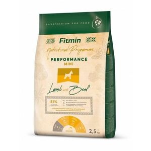 Fitmin Mini Performance Lamb with Beef granule pro psy 2, 5 kg obraz