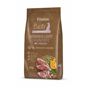 Fitmin Purity Senior&Light Grain Free Lamb krmivo pro psy 2 kg obraz