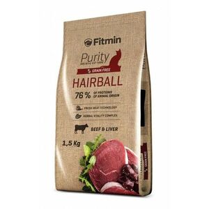 Fitmin Purity Hairball krmivo pro kočky 1, 5 kg obraz