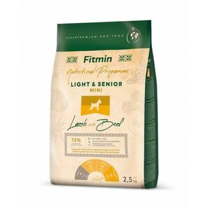 Fitmin Mini Light & Senior Lamb with Beef granule pro psy 2, 5 kg obraz