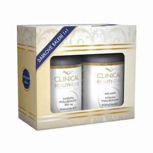 Clinical Beauty-Care Kyselina hyaluronová + Kolagen + Q10 60 tobolek + 60 tablet obraz