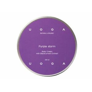 Uoga Uoga Hydratační tělový krém Purple Storm 200 ml obraz