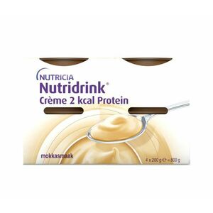 Nutridrink Creme 2 kcal Protein s příchutí kávy 4x200 g obraz