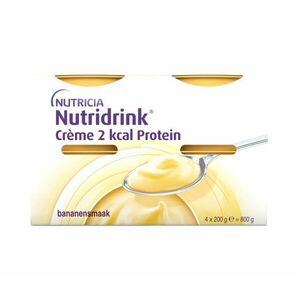 Nutridrink Creme 2 kcal Protein s příchutí banánovou 4x200 g obraz