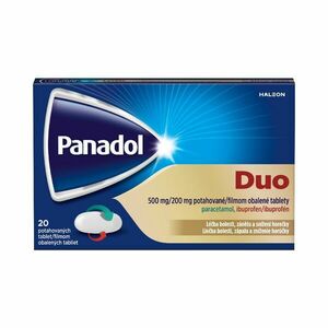 Panadol Duo 500 mg/200 mg 20 potahovaných tablet obraz