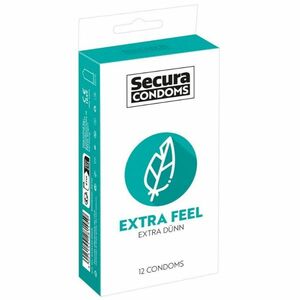 Secura Extra Feel – ultra tenké kondomy (12 ks) obraz