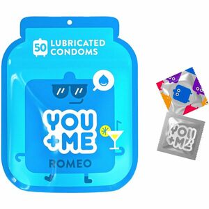 You Me You Me ROMEO - extra lubrikované kondomy (50 ks) obraz