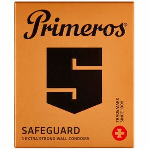 Primeros Safeguard – zesílené kondomy (3 ks) obraz