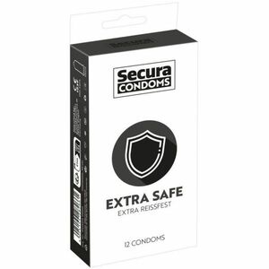 Secura Extra Safe – zesílené kondomy (12 ks) obraz