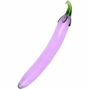 Sexy Elephant Skleněné dildo Mr. Eggplant (19 cm) obraz