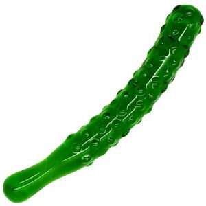 Sexy Elephant Skleněné dildo Mr. Cucumber (20 cm) obraz