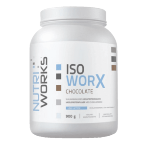 NutriWorks Iso Worx Low Lactose 900g - čokoláda obraz