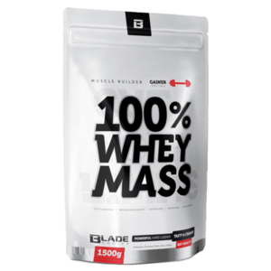 HiTec Nutrition 100% Whey mass gainer 3000g - bílá čokoláda obraz