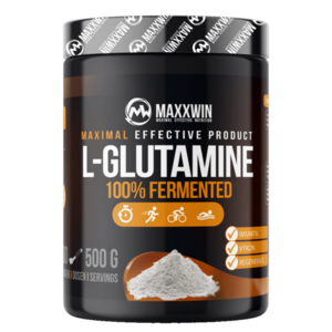 MAXXWIN L-Glutamine 100% fermented 500g - citron obraz