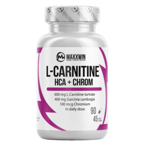 MAXXWIN L-Carnitine + HCA + CHROM - 90 kapslí obraz