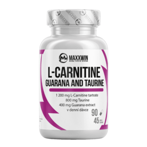 MAXXWIN L-Carnitine Guarana Taurine - 90 kapslí obraz