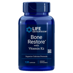 Life Extension Bone Restore with Vitamin K2 - 120 kapslí obraz