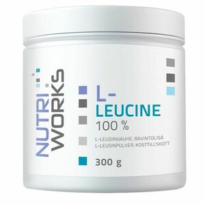 NutriWorks L-Leucine 100% - 300g obraz