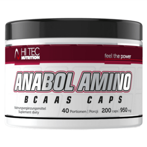 HiTec Nutrition Anabol Amino BCAA S - 200 kapslí obraz