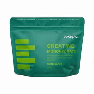 Voxberg Creatine Monohydrate Creapure® 500g - natural obraz