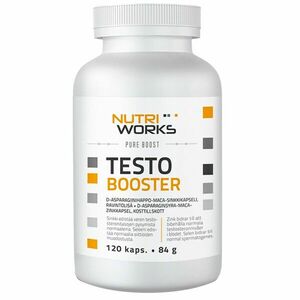 NutriWorks Testo Booster - 120 kapslí obraz