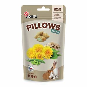 Akinu PILLOWS polštářky s bylinkami pamlsek pro hlodavce 40 g obraz