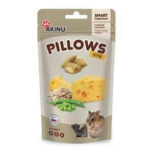 Akinu PILLOWS polštářky se sýrem pamlsek pro hlodavce 40 g obraz