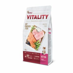 Akinu VITALITY granule pro koťata kuřecí s rybou 1, 5 kg obraz