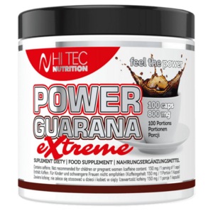 HiTec Nutrition Power Guarana - 100 kapslí obraz