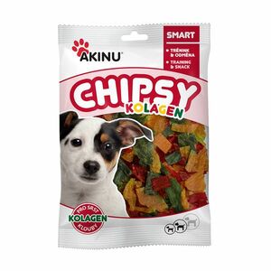 Akinu Chipsy kolagen pro psy 60 g obraz