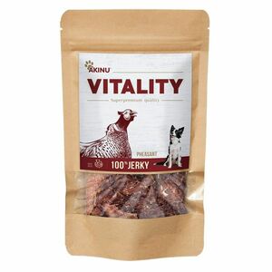 Akinu VITALITY Jerky bažant pamlsek pro psy 50 g obraz