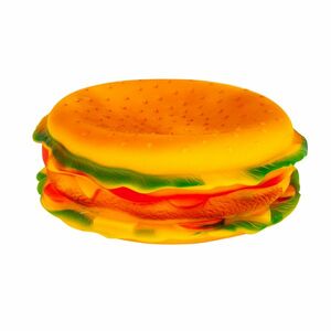 Akinu vinylová hračka pro psy hamburger 15cm obraz