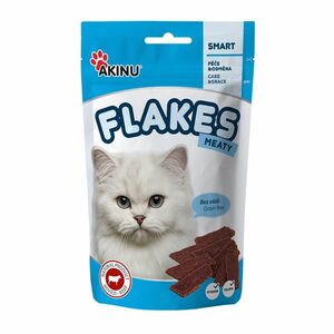 Akinu FLAKES pamlsek pro kočky 50 g obraz