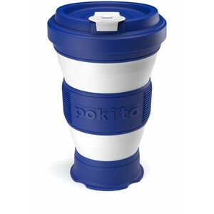 Pokito skládací hrnek do kapsy - tmavě modrý až 475ml obraz