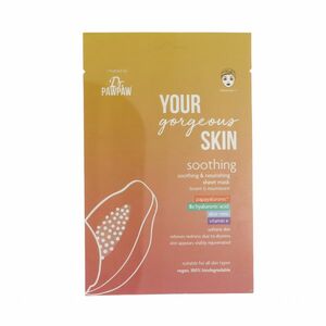 Dr. PAWPAW Your Gorgeous Skin Soothing Sheet Mask 25 ml obraz