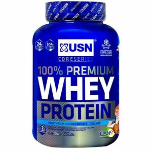 USN 100% Whey Protein Premium 908g - jahoda obraz